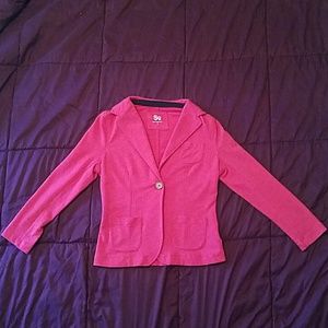 💗Bright Pink One Button Blazer💗