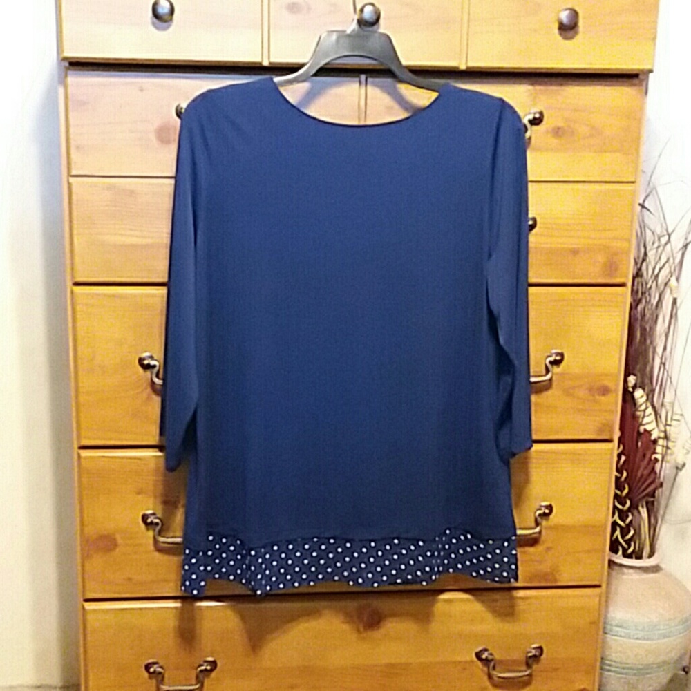 3/4 sleeve blouse