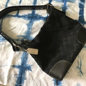 Authentic Black Coach handbag