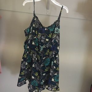 floral print romper