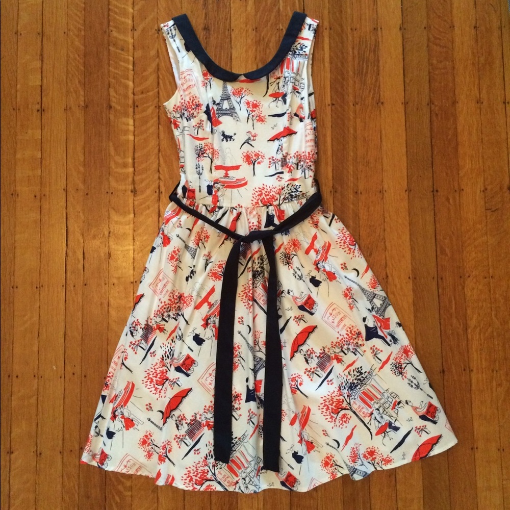 ModCloth Oui Are The World Dress