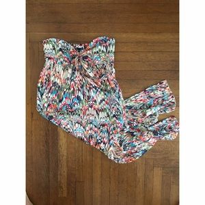 Multi-Colored Patterned Maxi