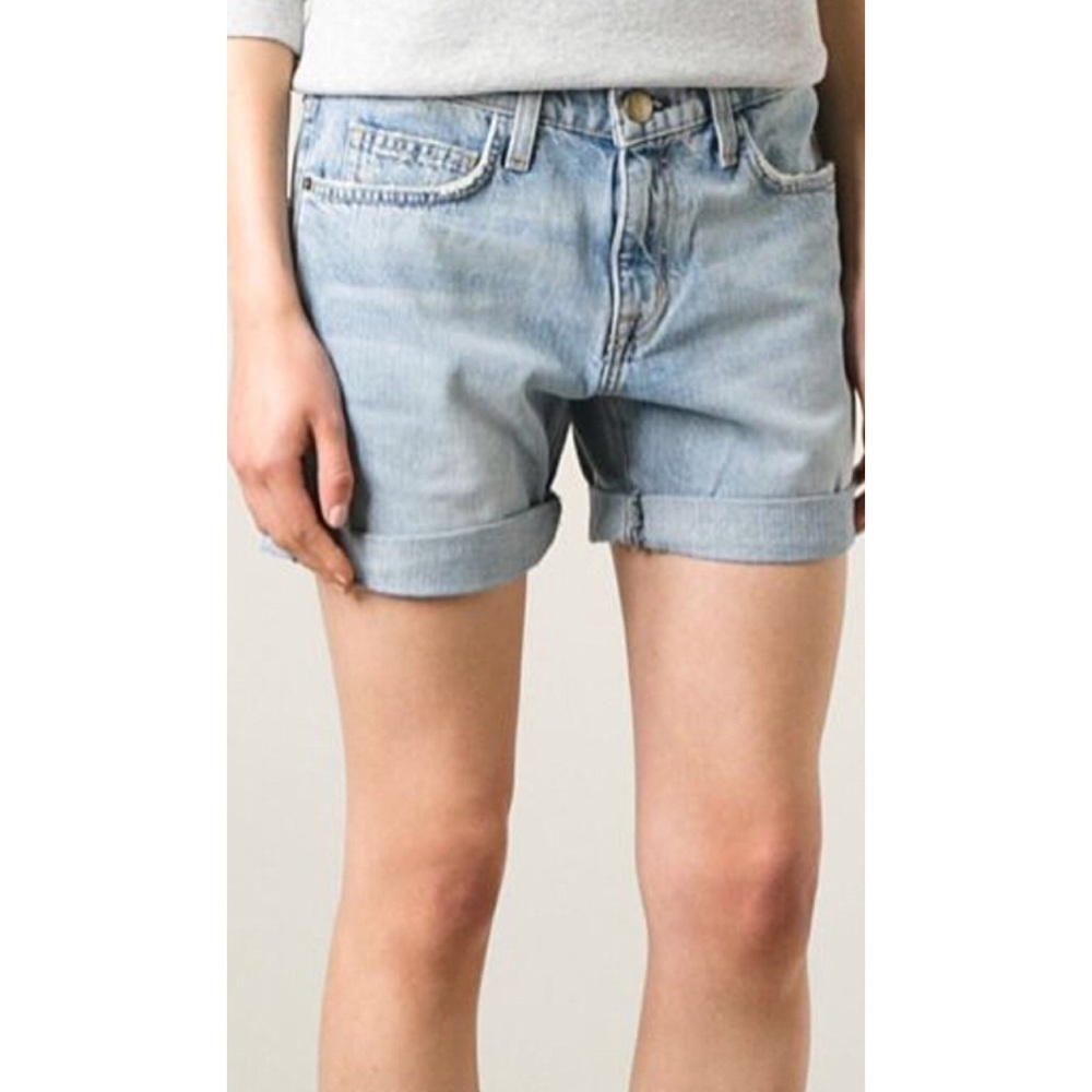 Current Elliott Slouchy Cut Off Shorts