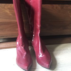 Costume National-mid calf boot