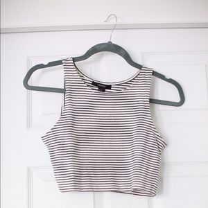 Striped Crop Top
