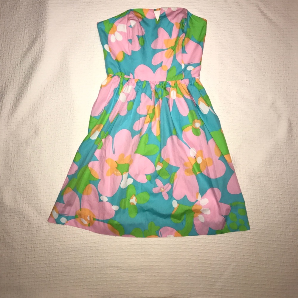 Lilly Pulitzer strapless dress