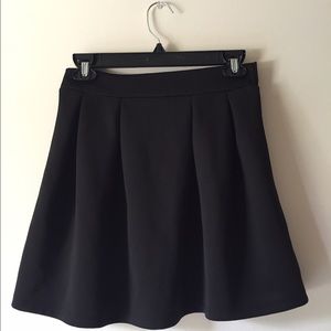 Black Skater Skirt