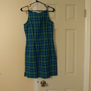 No Boundries plaid juniors dress