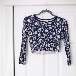 Long Sleeve Crop Top