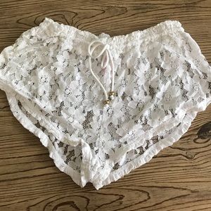 Victoria’s Secret Swim cover bottoms.