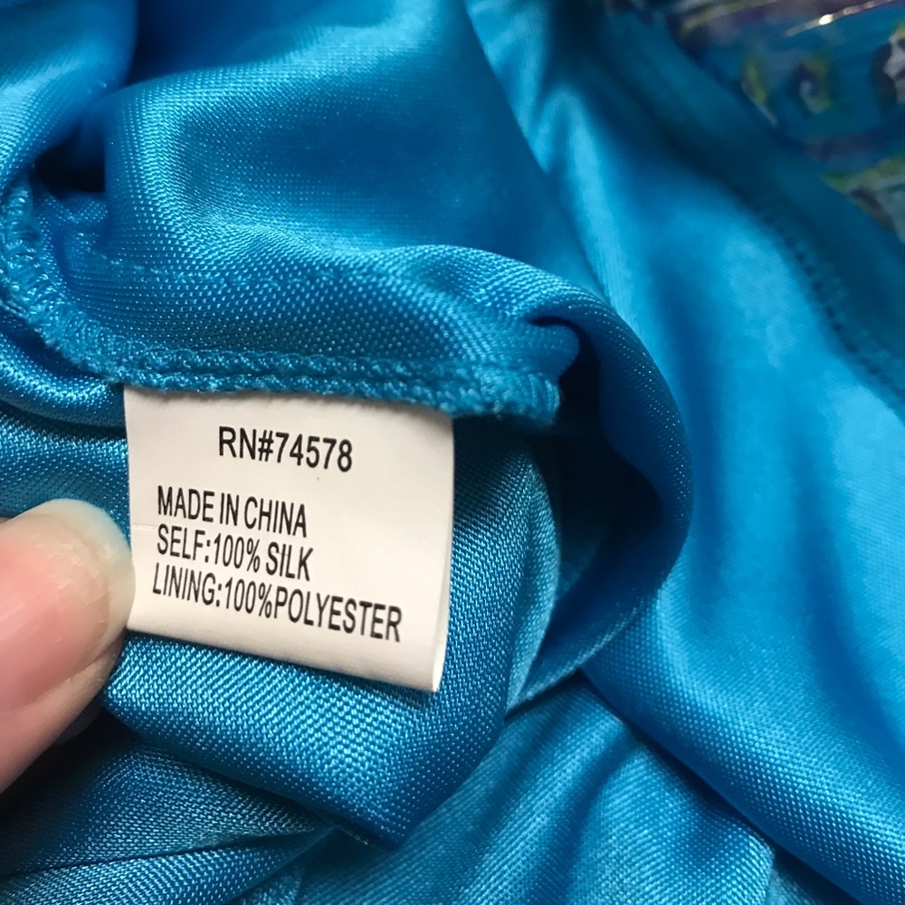 [Cache] Blue Beaded Embellished Evening Dress 8 - Picture 7 of 7