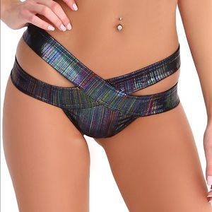 Aries Goddess Scrunch Back Booty Shorts