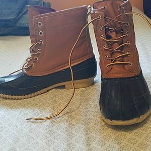 Duck boots!