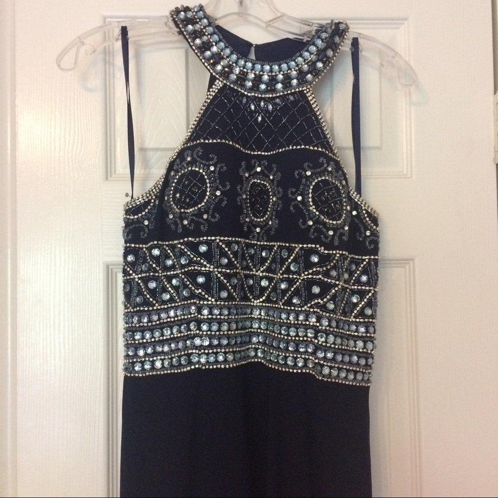 Beaded Prom Dress
