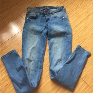 H@M super low waist 26/30 skinny jeans
