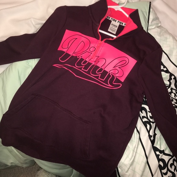 Half zip Victoria's Secret hoodie - Picture 1 of 1