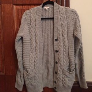 Gap fisherman style cardigan