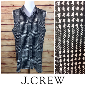 ‼️J.CREW Sleeveless Tunic Top Blouse