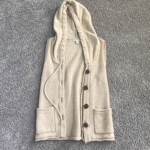 Banana Republic Sleeveless Open Cardigan