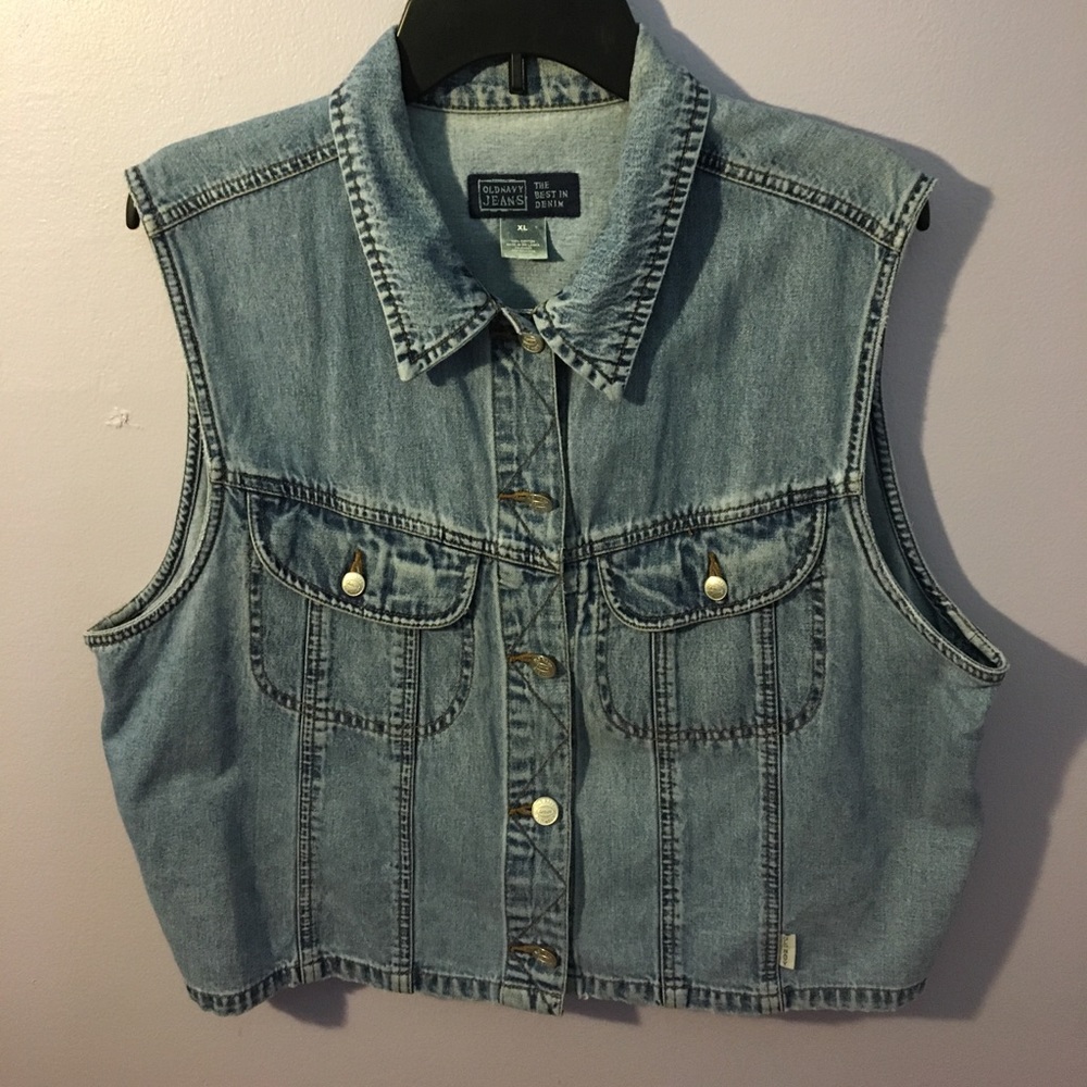 Denim vest