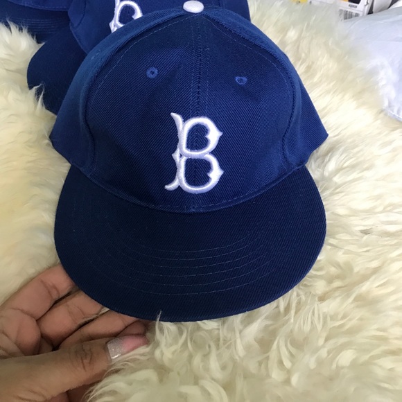 Unisex Brooklyn throwback baseball blue hat - Picture 1 of 6