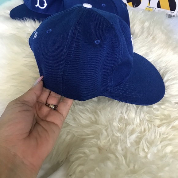 Unisex Brooklyn throwback baseball blue hat - Picture 3 of 6