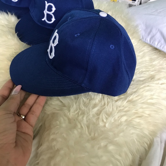 Unisex Brooklyn throwback baseball blue hat - Picture 4 of 6