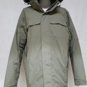 Men's Columbia Jacket w/ detachab hood- Waterproof