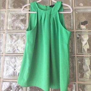 NWT The Limited Emerald Green Sleeveless Blouse XL