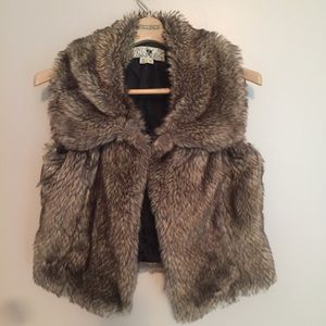 Faux Fur Cropped Vest for those Cool summer nights