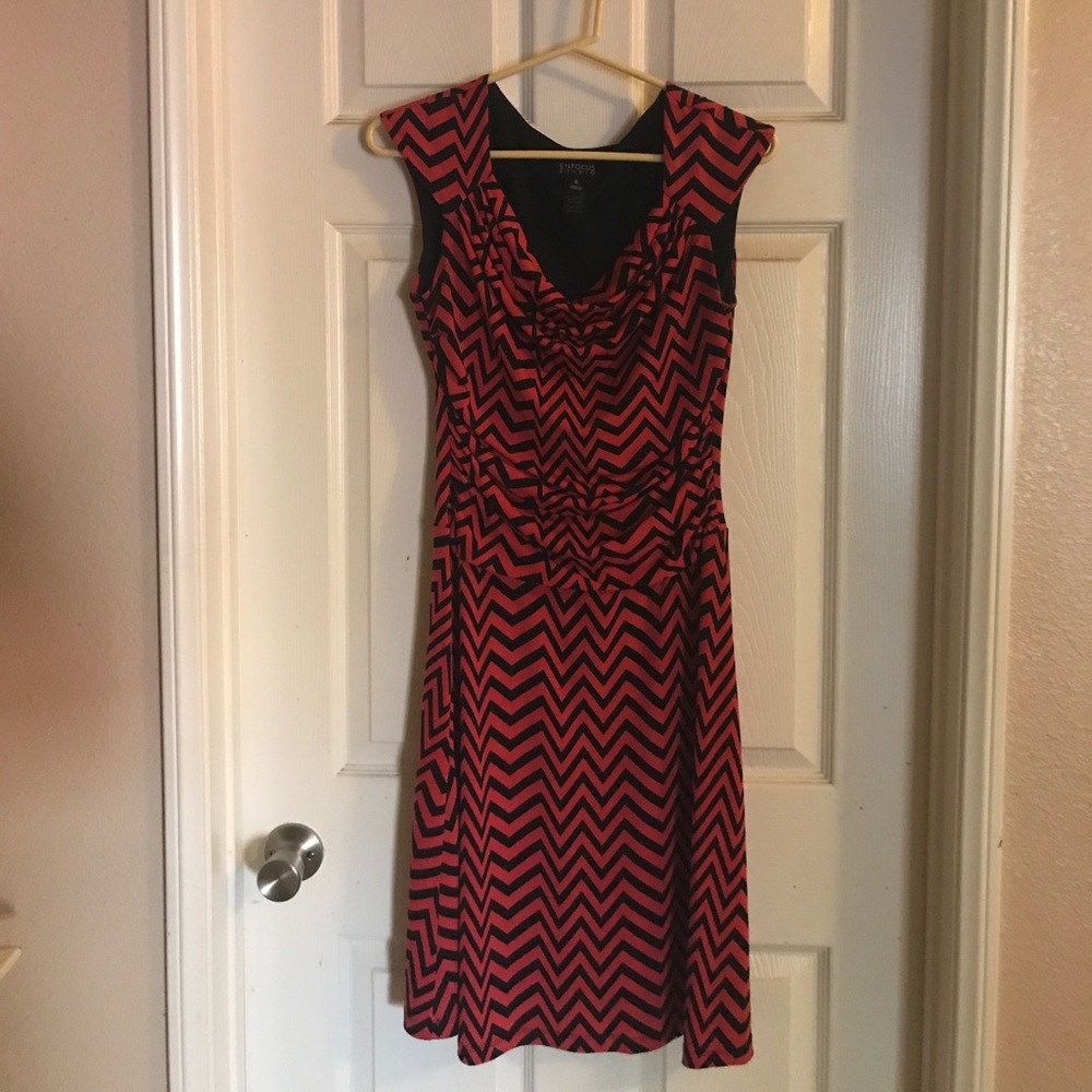 Fun chevron print dress