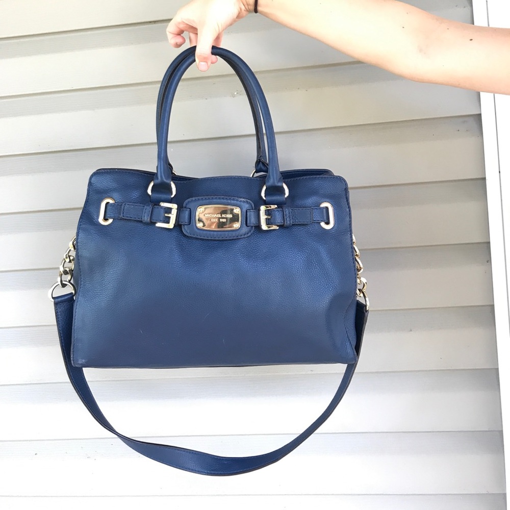 Michael Kors Navy Handbag