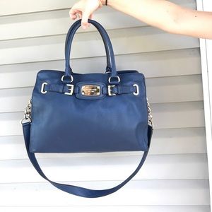 Michael Kors Navy Handbag