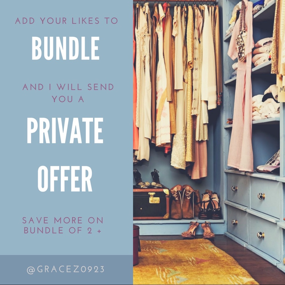 Add your likes to bundle for private offer!