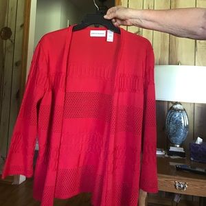 Alfred Dunner Size M.  Red