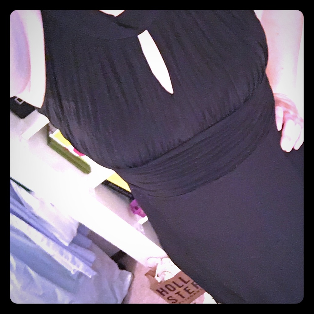 Beautiful black floor length gown