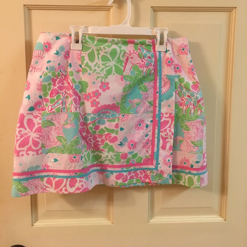 Authentic Lilly Pulitzer patchwork skort