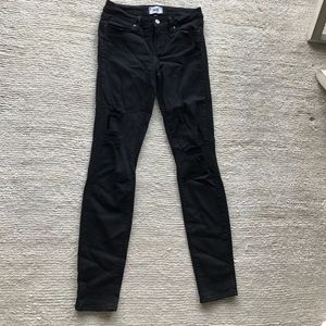 Black Paige Jeans Size 26
