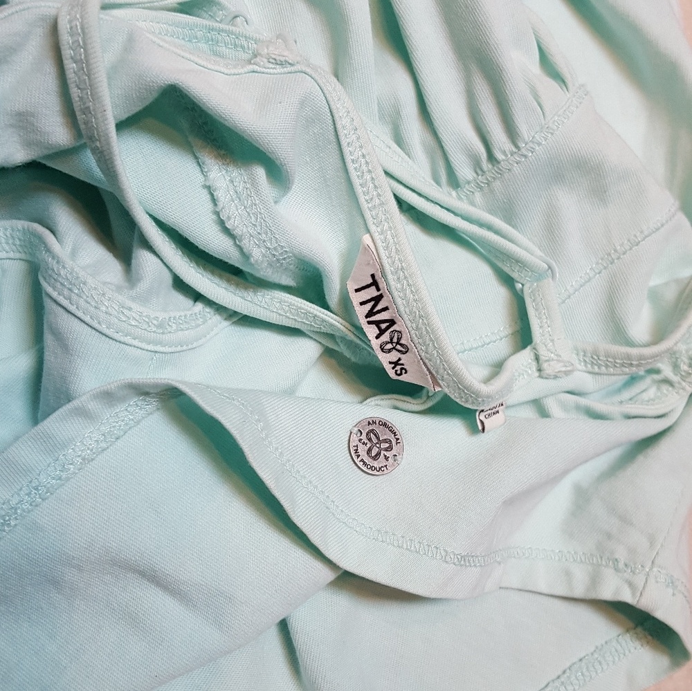 Aritzia Brand TNA Pale Blue Dress - Picture 2 of 3