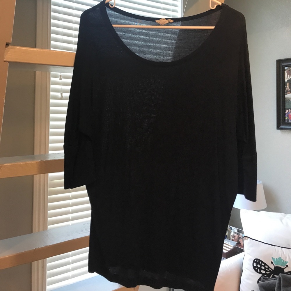 Navy 3/4 Sleeved Shirt