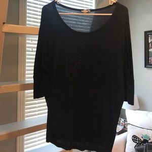 Navy 3/4 Sleeved Shirt