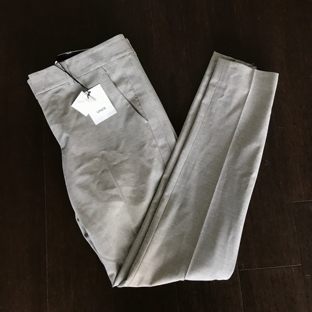Vince gray dress pants, size 4