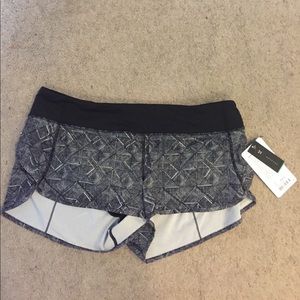 BRAND NEW WITH TAGS lulu lemon speed shorts