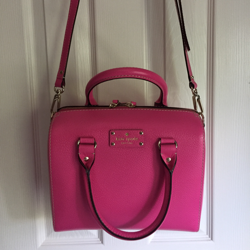 Kate Spade Leather Satchel with strap