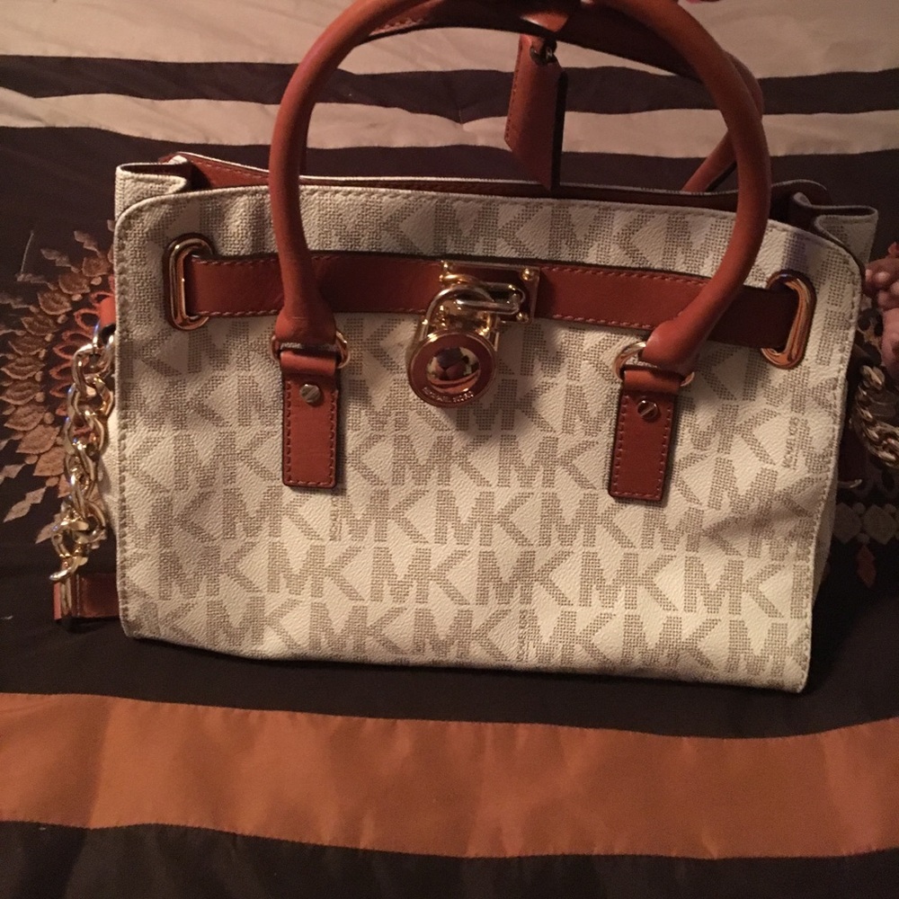 Michael Kors Signature Purse and matching wallet