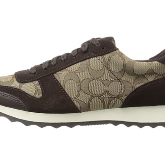 New Coach Sneakers Brown/Khaki - Picture 3 of 7
