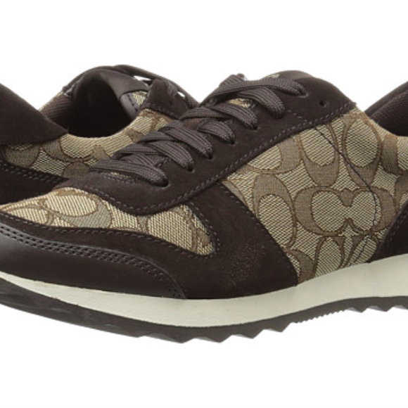 New Coach Sneakers Brown/Khaki - Picture 5 of 7