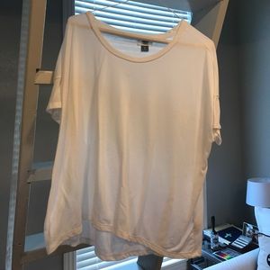Old Navy White Flowy Top Size XS