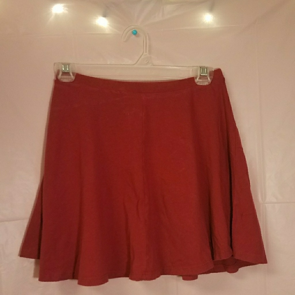 *SALE*  Red LA Hearts Skater Skirt