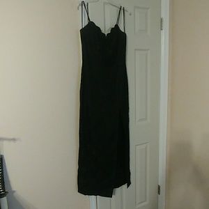 L.A. Glo black lace dress